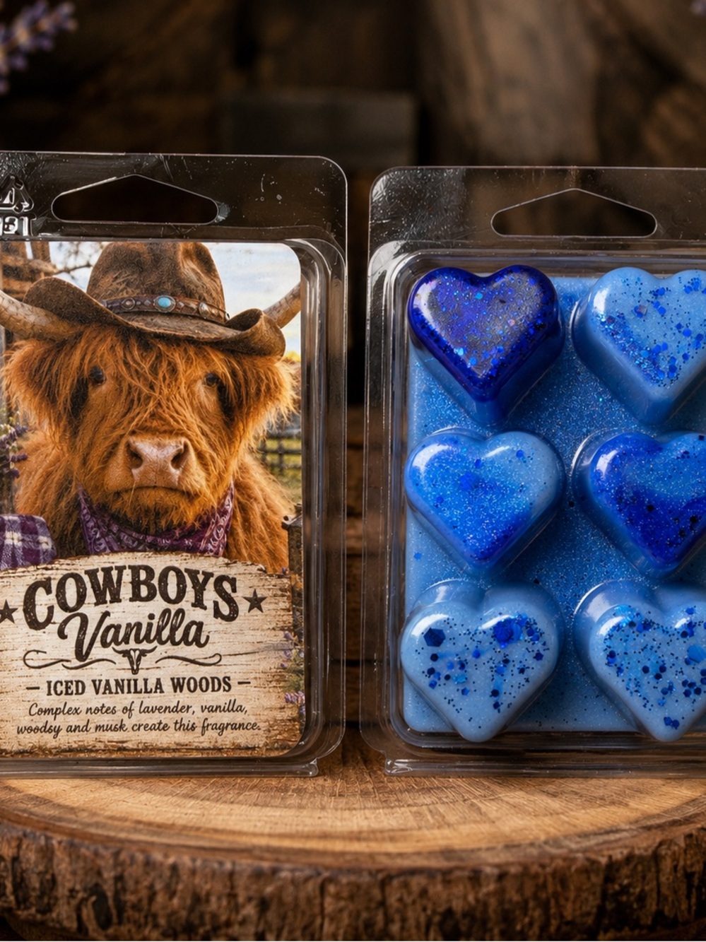 Blue Heart Wax Melts